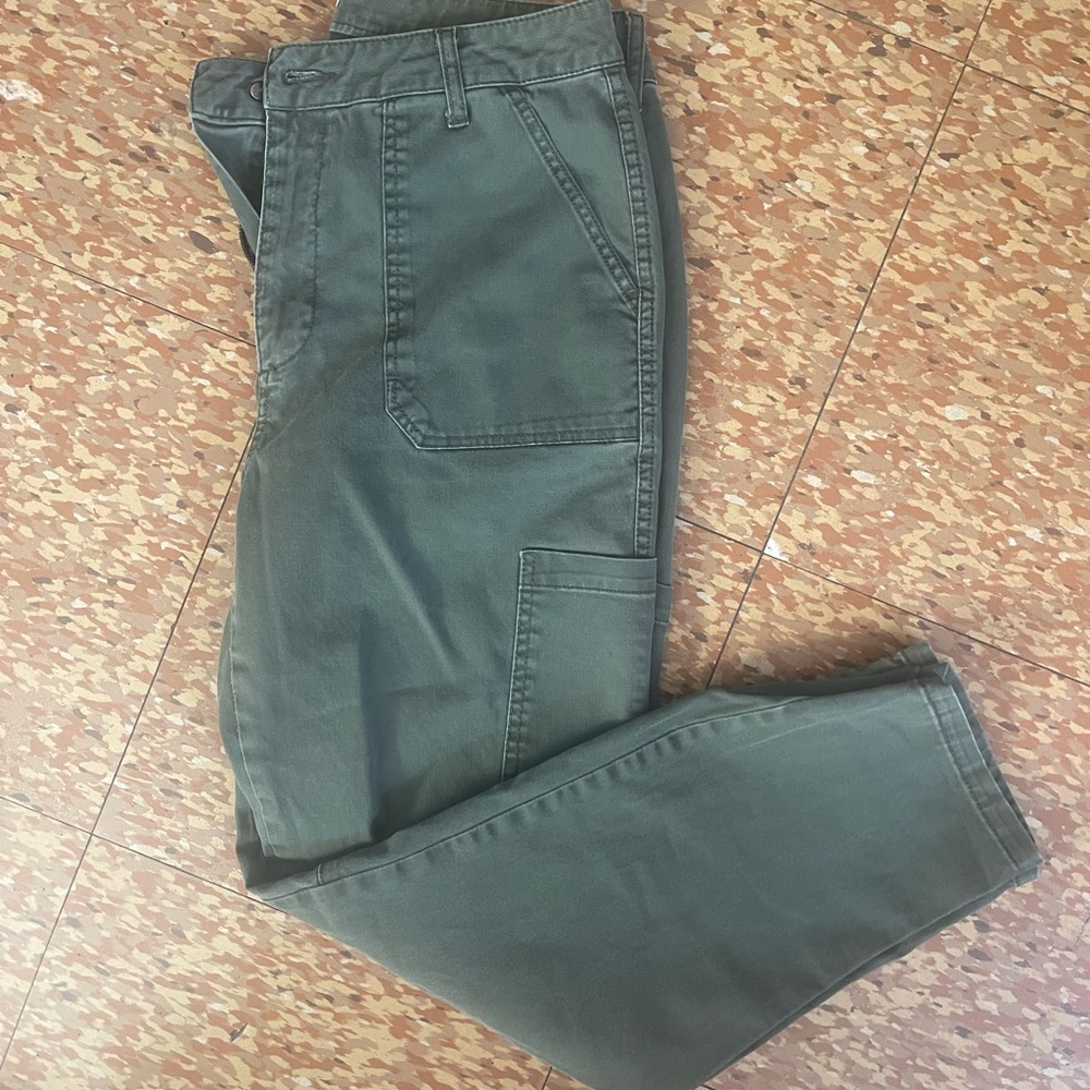 Garage Clothing Olive Green Cargos